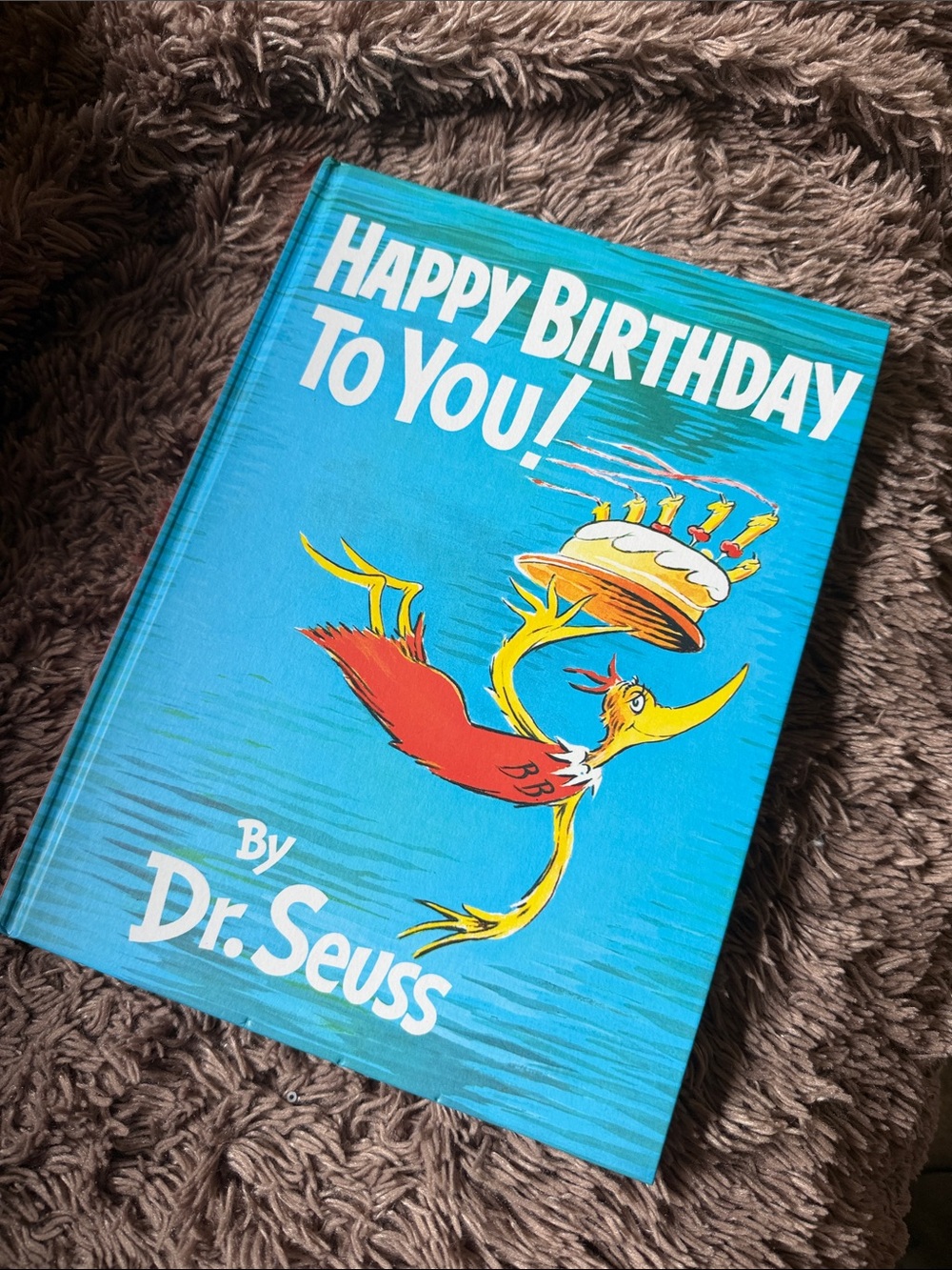 Vintage Dr. Seuss Happy Birthday to You 1987 print kids illustrated books